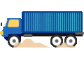 cartoon truck gif